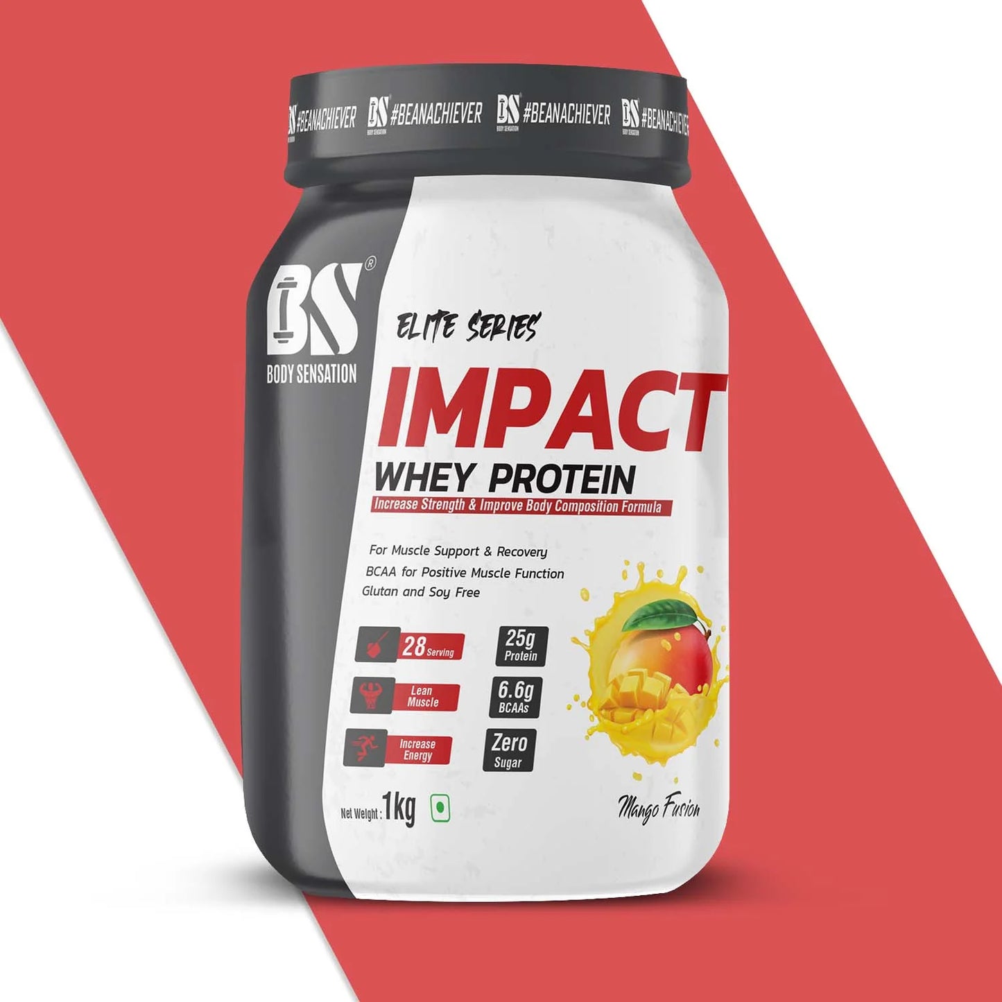 BS Elite Impact whey protein 1KG