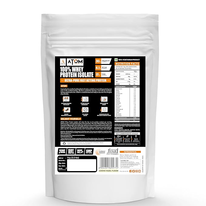 AS-IT-IS ATOM Whey Protein Isolate 1kg