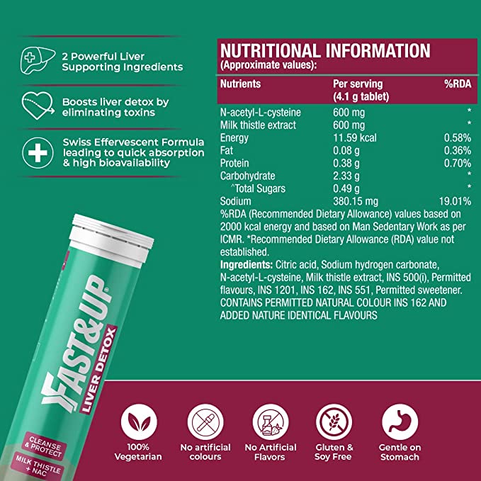Fast&Up Liver Detox (60 CAP)