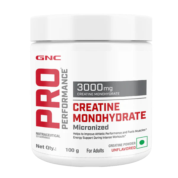 GNC Pro Performance Creatine Monohydrate, (Unflavoured, 250 gm