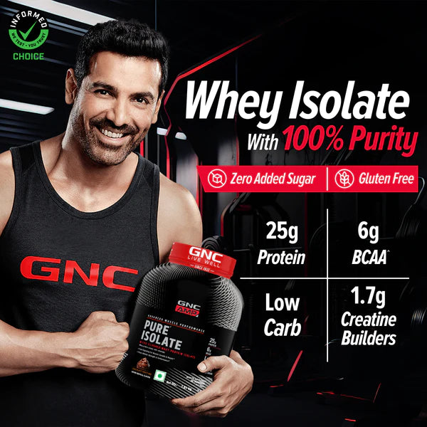 GNC AMP Pure Isolate | 4 lbs