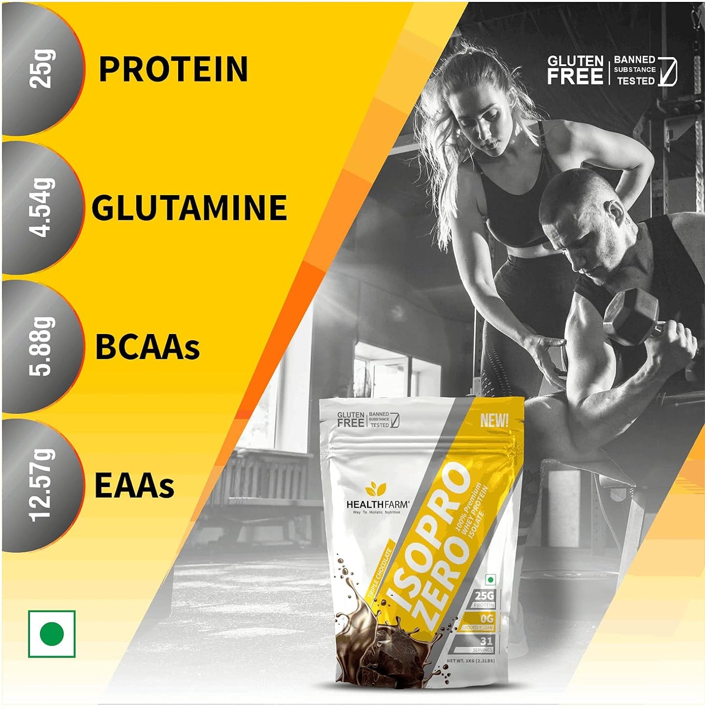 HEALTHFARM Isopro Zero T CH 1KG