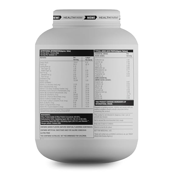 Healthfarm Muscle Whey Protein 2KG