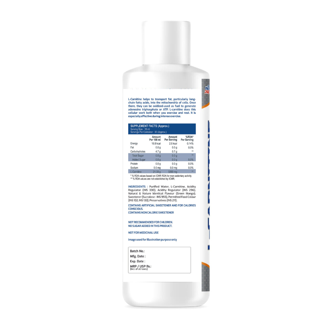 INTERNATIONAL PROTEIN LIQUID L-CARNITINE 450 ml