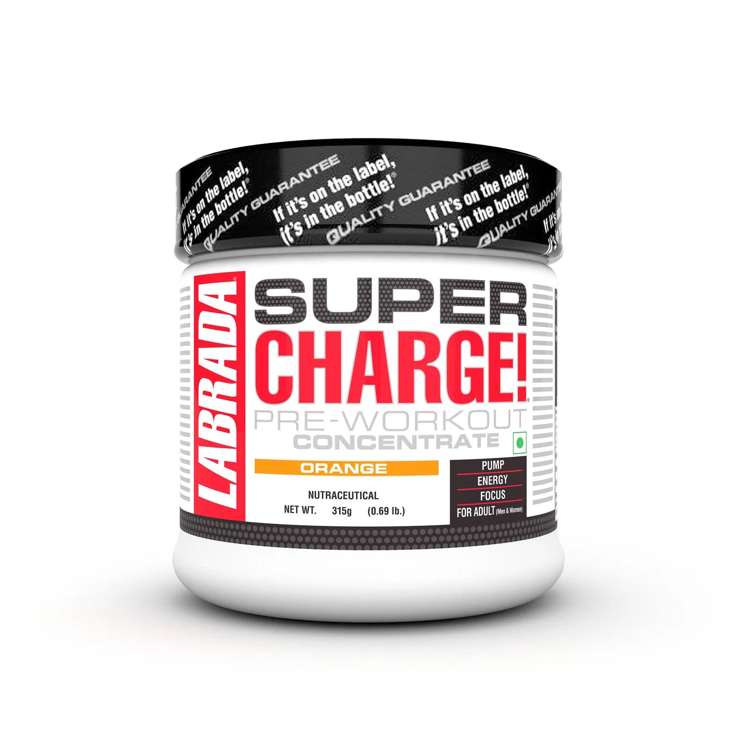 LABRADA SUPERCHARGE PREWORKOUT