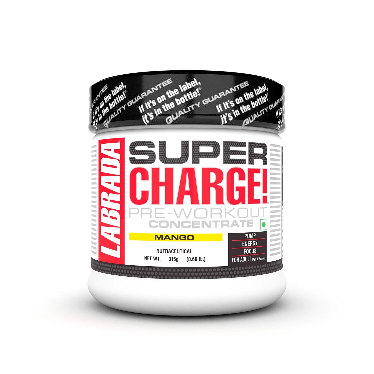 LABRADA SUPERCHARGE PREWORKOUT