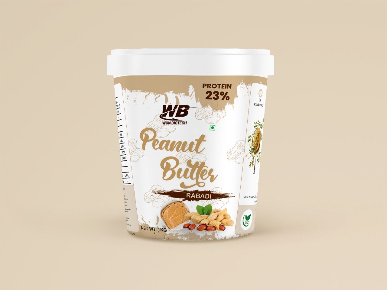 WON Biotech Peanut Butter 1kg