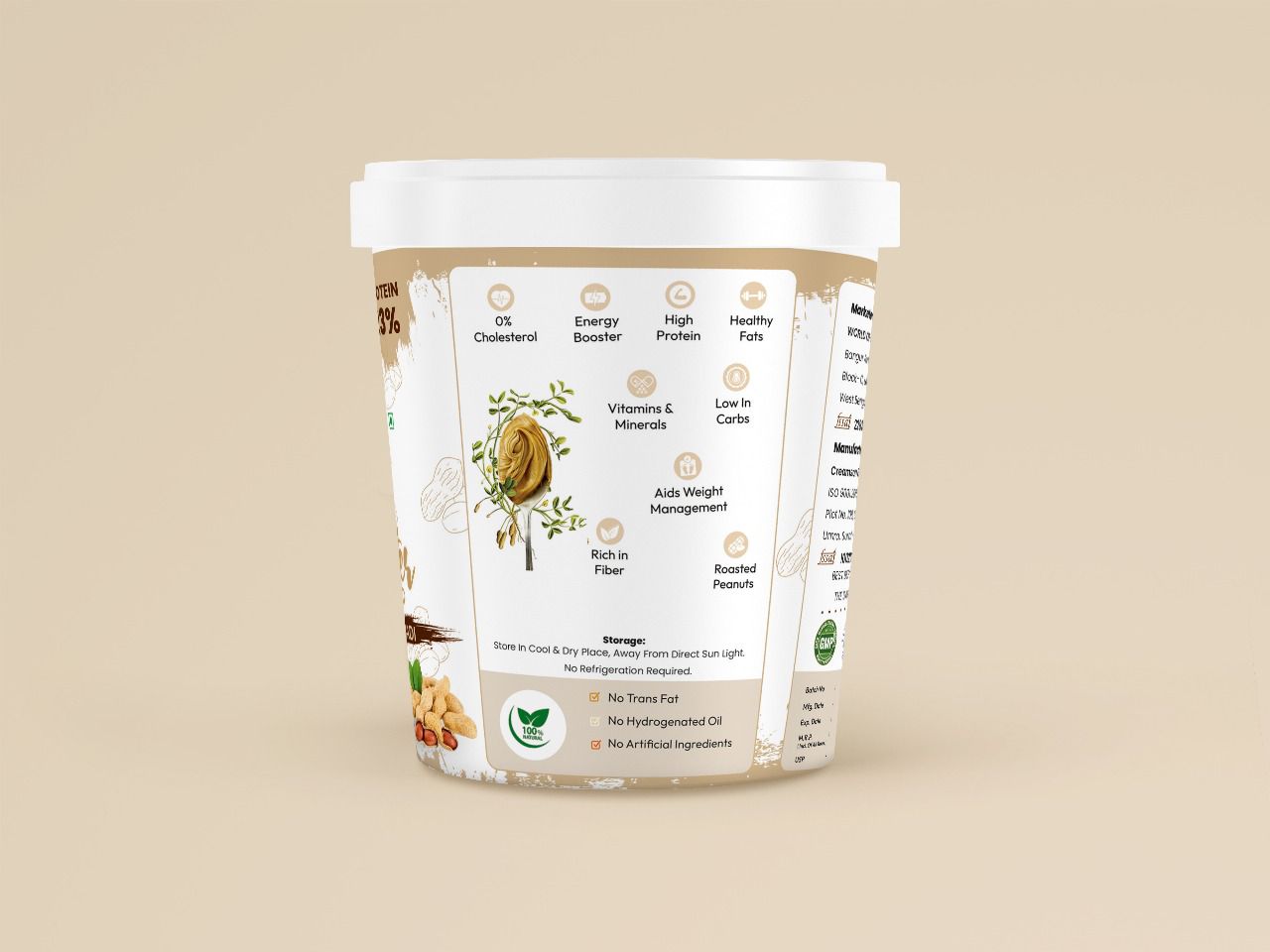 WON Biotech Peanut Butter 1kg