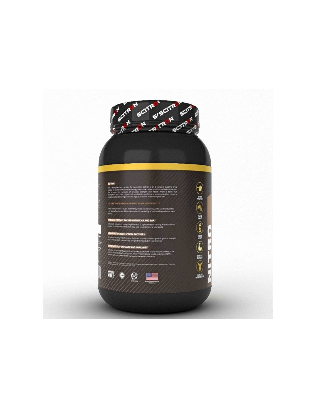 Scitron Premium Whey- Rich Chocolate 1kg
