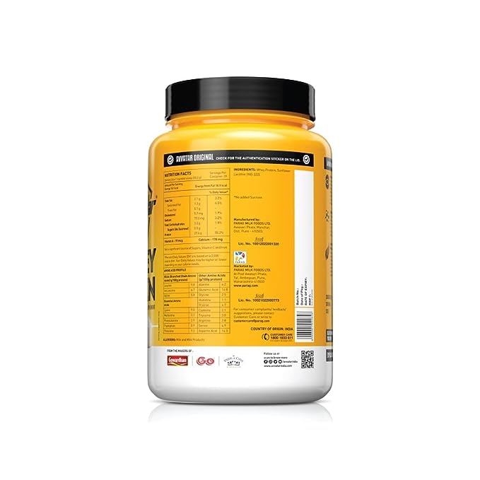 AVVATAR WHEY PROTEIN | 1 KG | Unflavoured