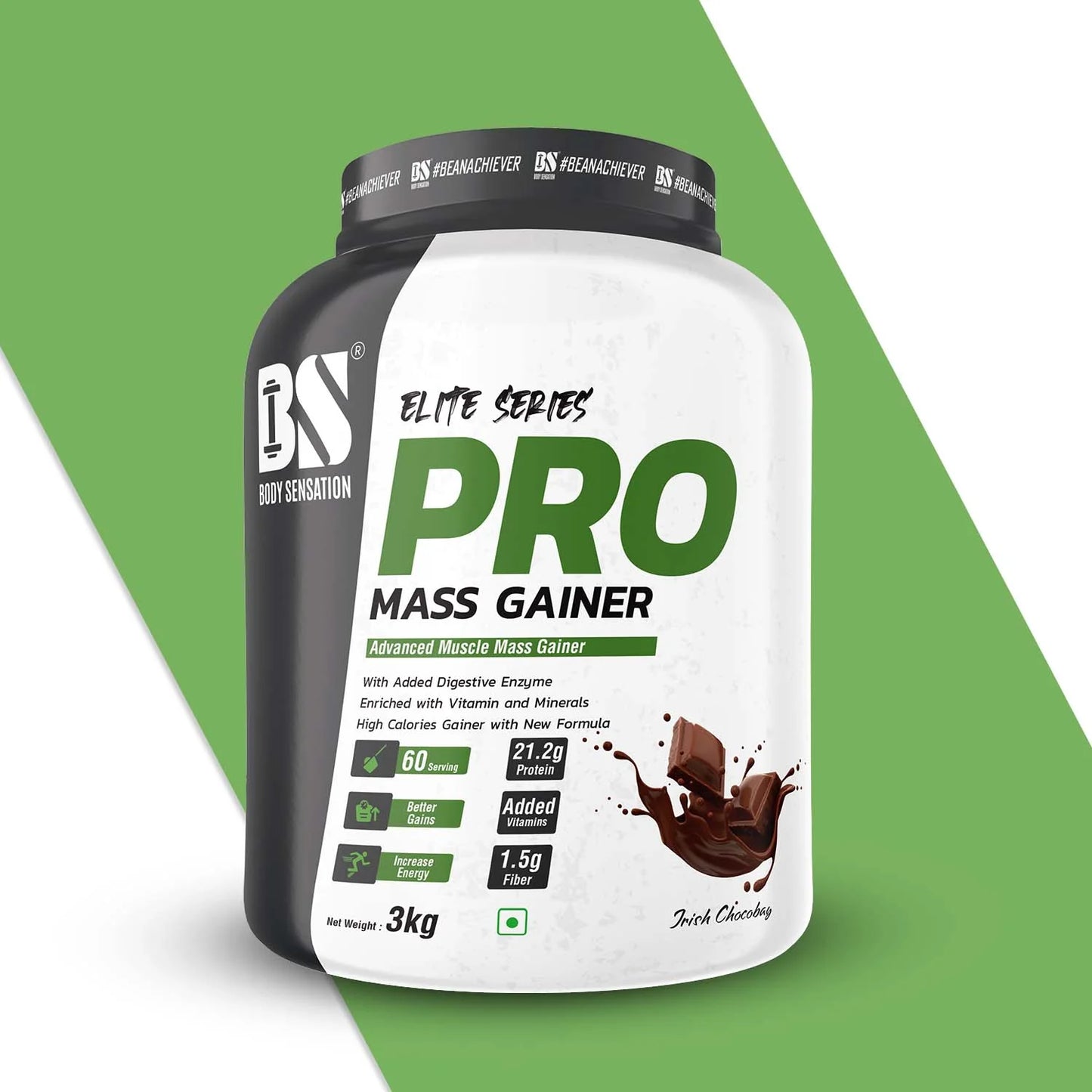 BS Elite Pro Mass Gainer 3KG