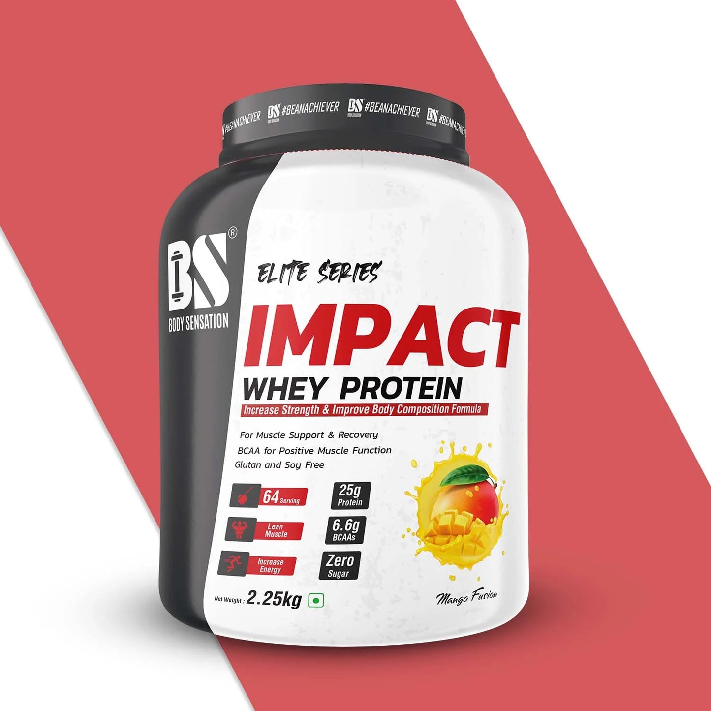 BS Elite Impact whey protein 2.25KG