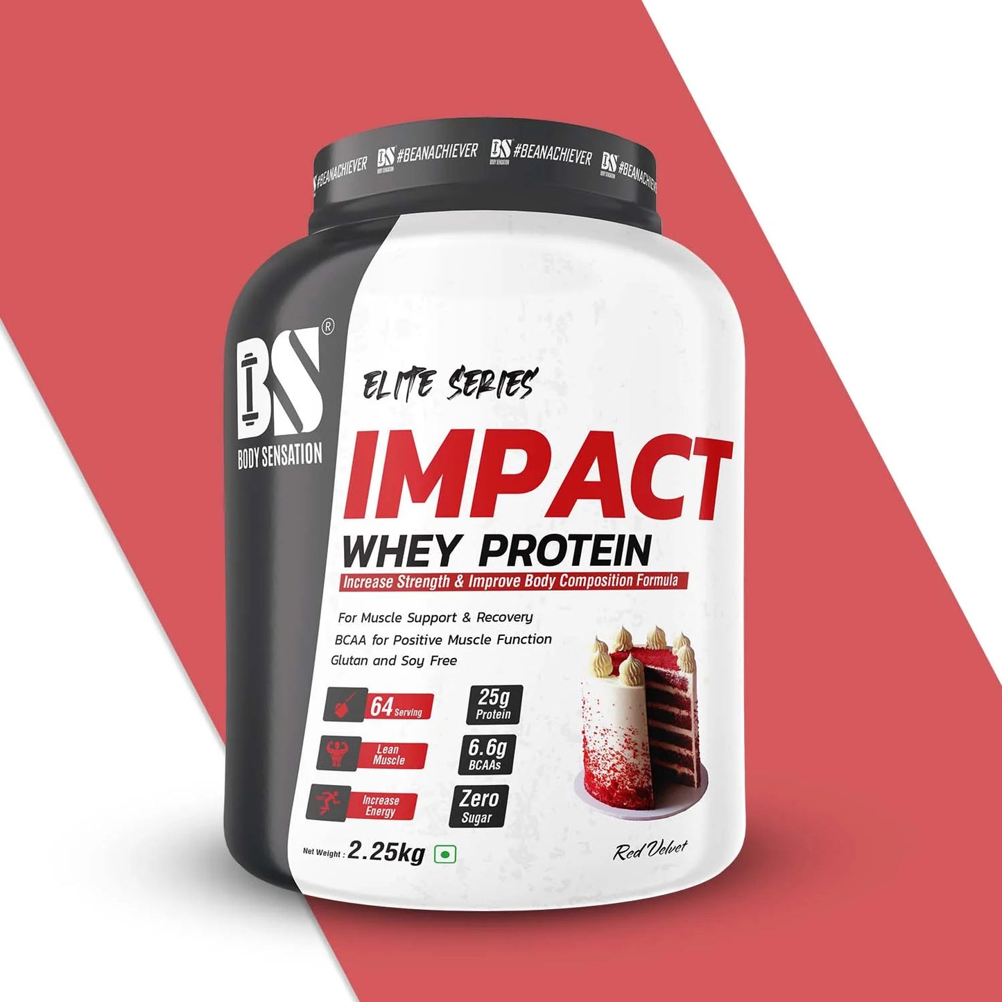 BS Elite Impact whey protein 2.25KG