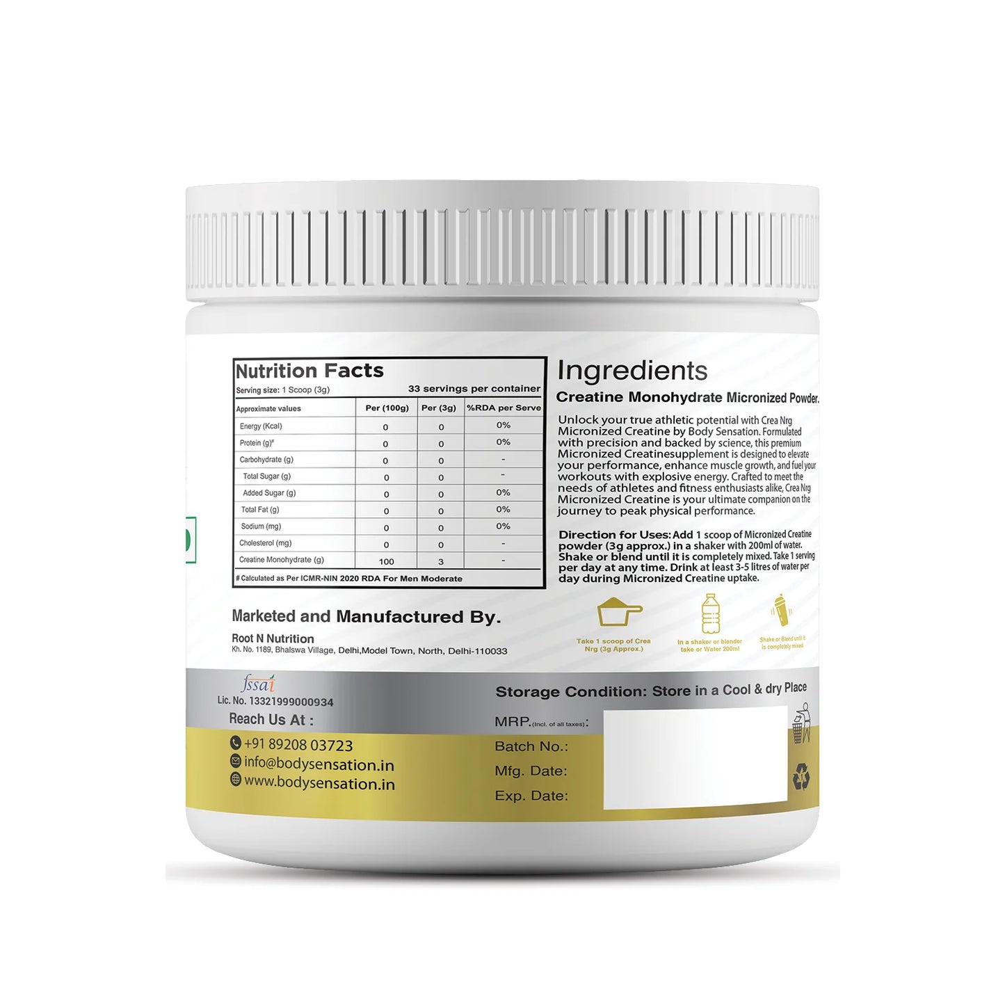 BS Elite ISO Extreme Low Carbs 1 Kg with FREE CREATINE