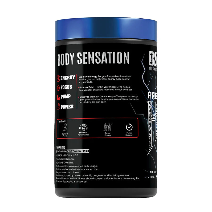 BODY SENSATION *NEW* HAVOC Pre-Workout 360g