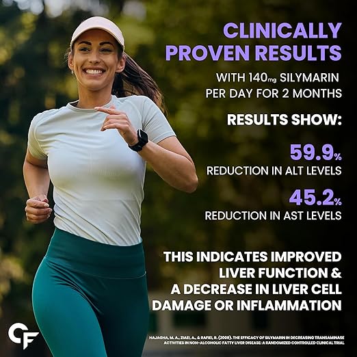 Carbamide Forte Liver Detox Supplement with Milk Thistle | 800mg Milk Thistle Extract (30:1) | Liver Detox Tablets with Added Multivitamins & Amino Acids β 120 Veg Tablets