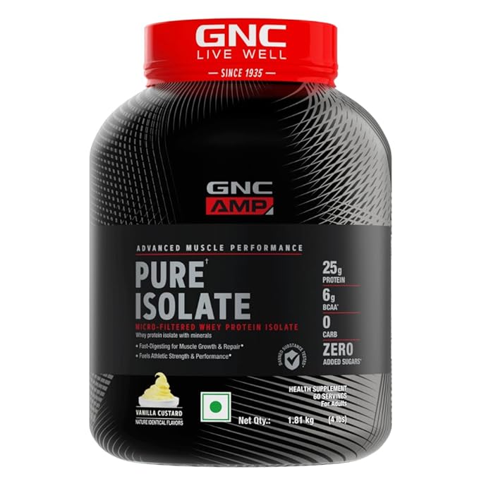 GNC AMP Pure Isolate | 4 lbs