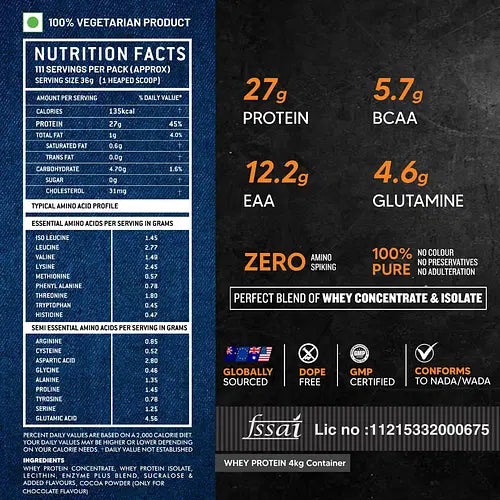 ATOM Whey Protein 4kg