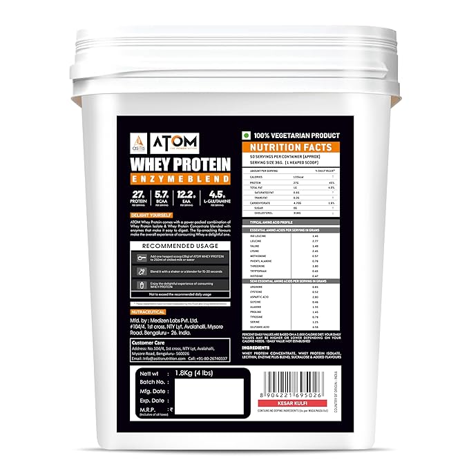 ATOM Whey Protein 1.8kg