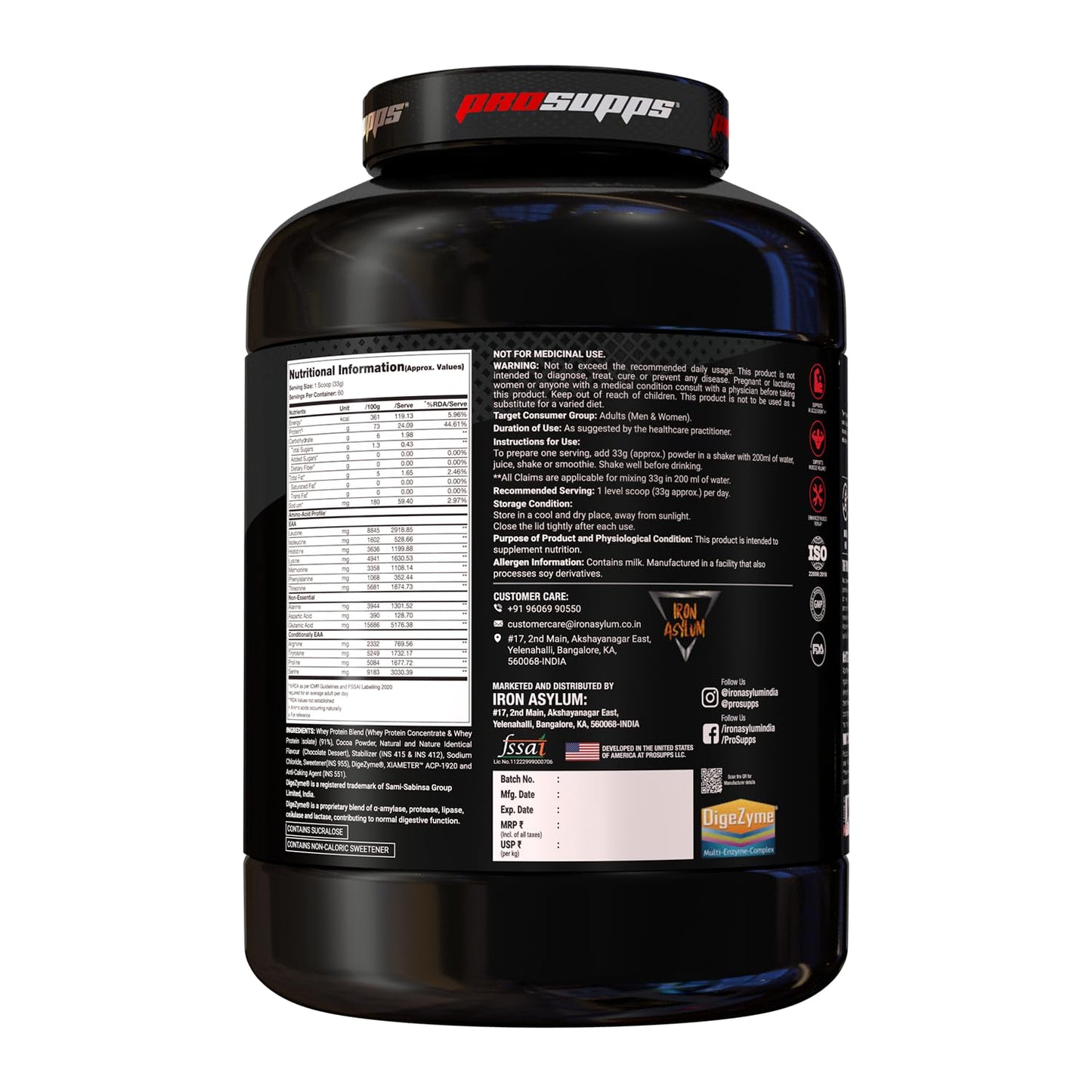 PROSUPPS ALPHA WHEY PREMIUM WHEY BLEND Whey Protein 2 kg