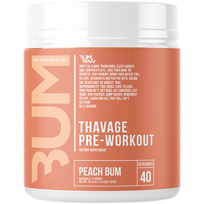 RAW Pre Workout Powder, Thavage