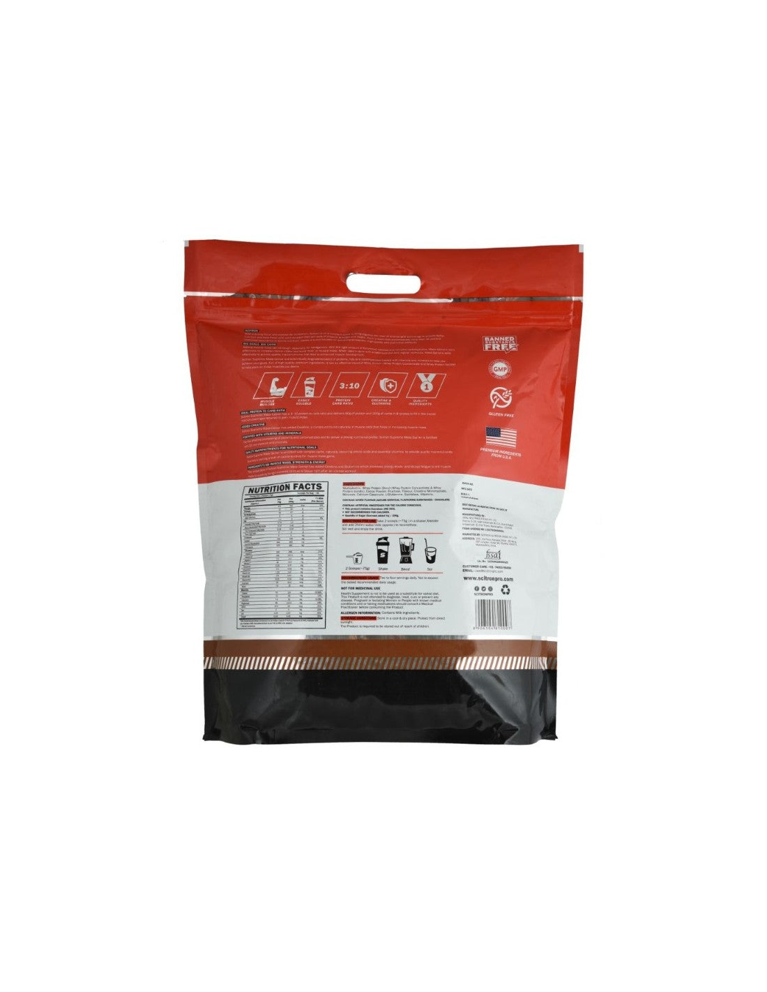 Scitron Supreme Mass Gainer 5kg