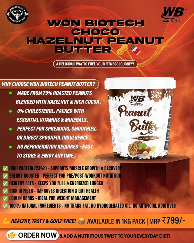 WON Biotech Peanut Butter 1kg