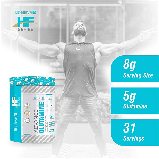 HF Series Advance Glutamine 250g Flavour ORANGE