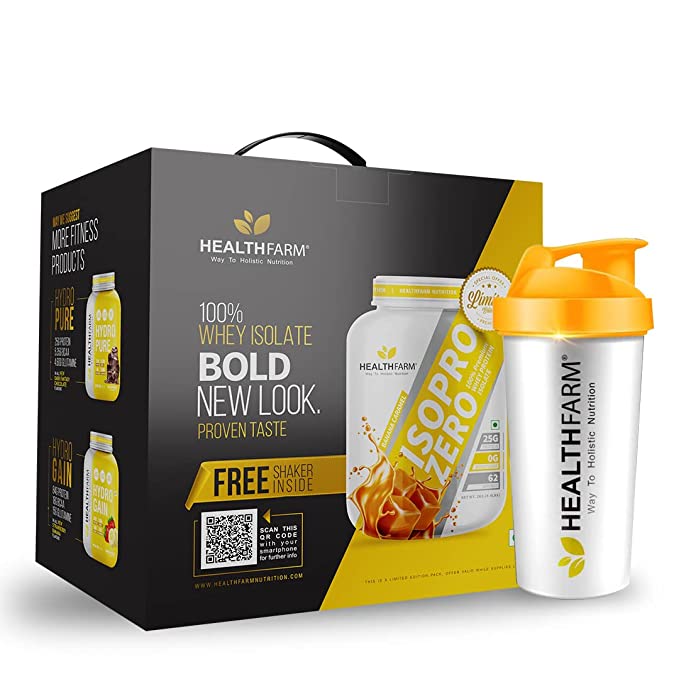 Healthfarm Isopro Zero Whey Isolate Protein Powder