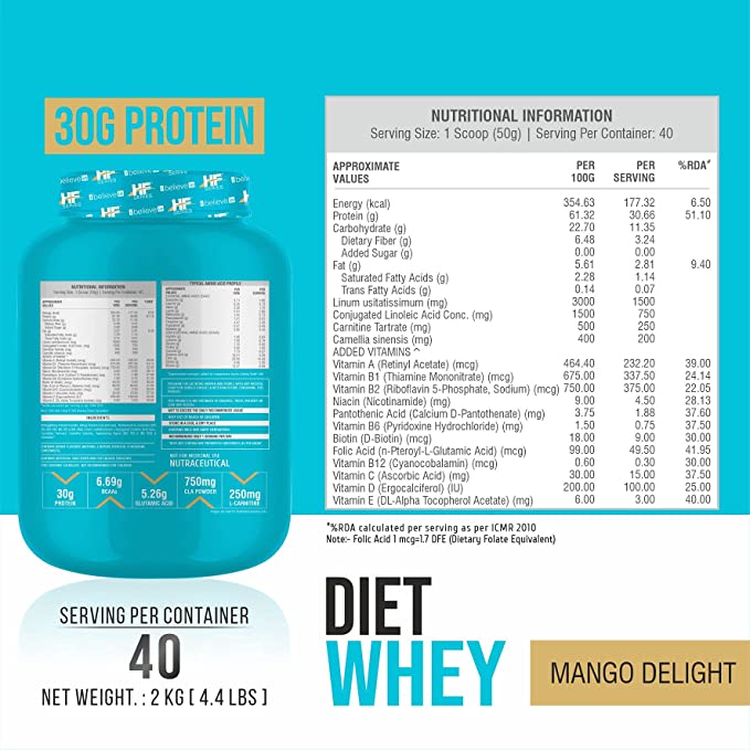 HF Series DIET WHEY 2KG