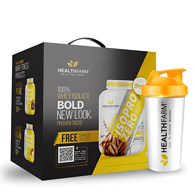 Healthfarm Isopro Zero Whey Isolate Protein Powder