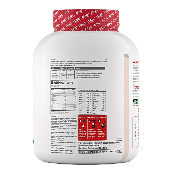 GNC Pro Performance 100% Whey Protein 2KG