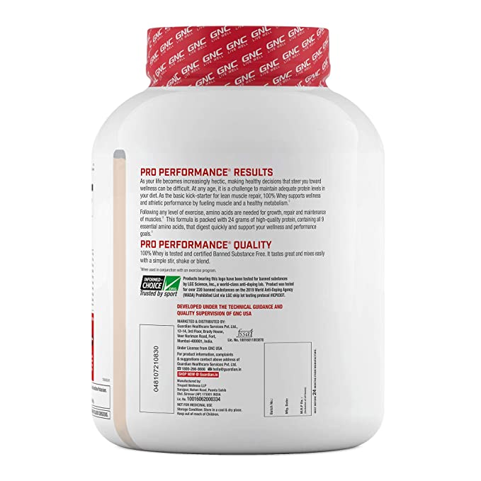 GNC Pro Performance 100% Whey Protein 2KG