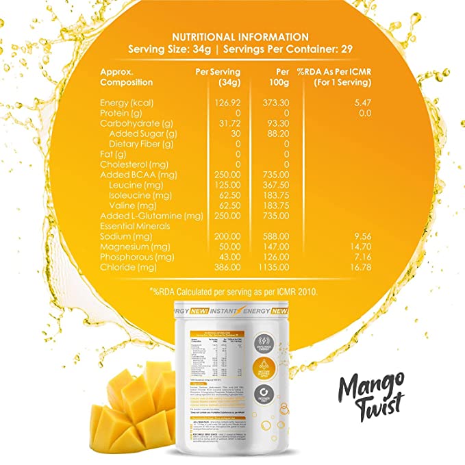 HealthFarm Reload Instant Energy