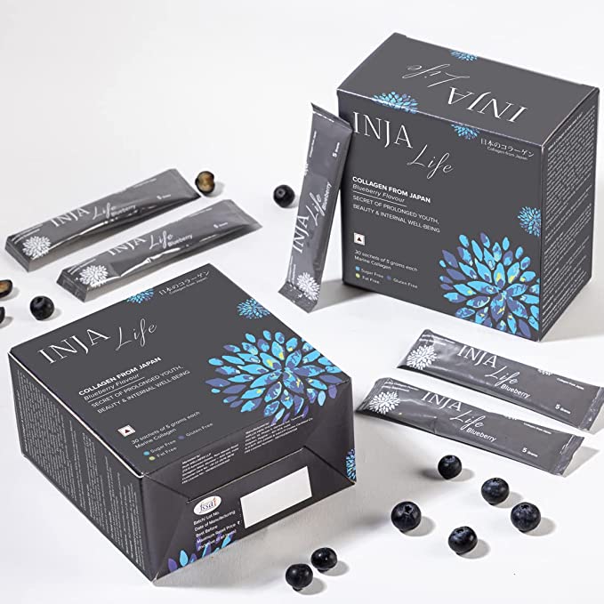 INJA Life Collagen Blueberry Flavour