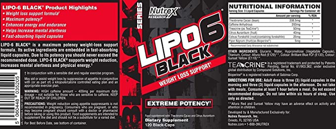 Nutrex Lipo 6