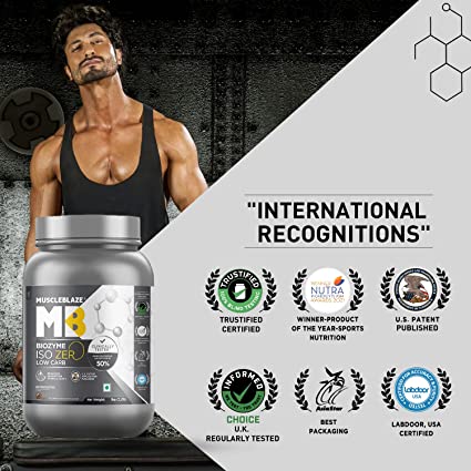 MuscleBlaze Biozyme Performance Whey 1KG