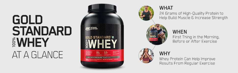 Optimum Nutrition (ON) Gold Standard 100% Whey 1.7 Kg