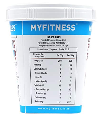 MYFITNESS Original Peanut Butter 510g