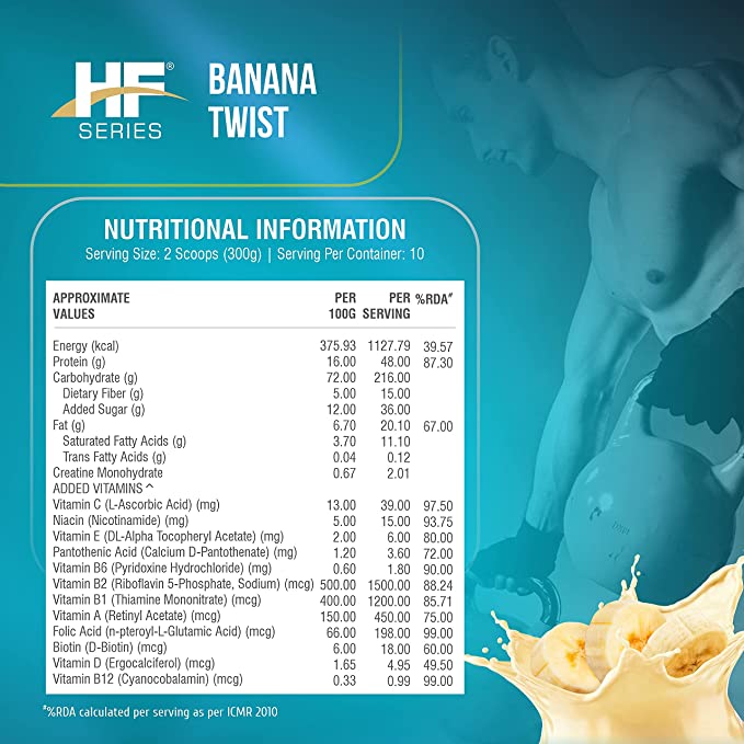 HF Series Pure Gain Mass Weight Gainer