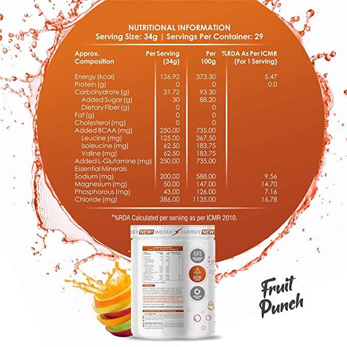 HealthFarm Reload Instant Energy
