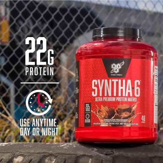 BSN Syntha 6 Protein Powder - 5 lbs, 2.27 kg (Chocolate Milkshake)