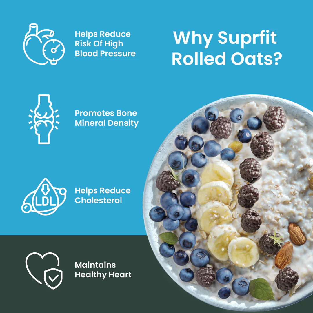 Suprfit Rolled Oats 1 KG
