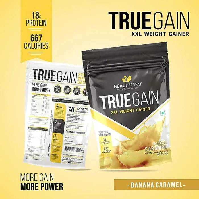 HEALTHFARM True Gain XXL gainer 1KG