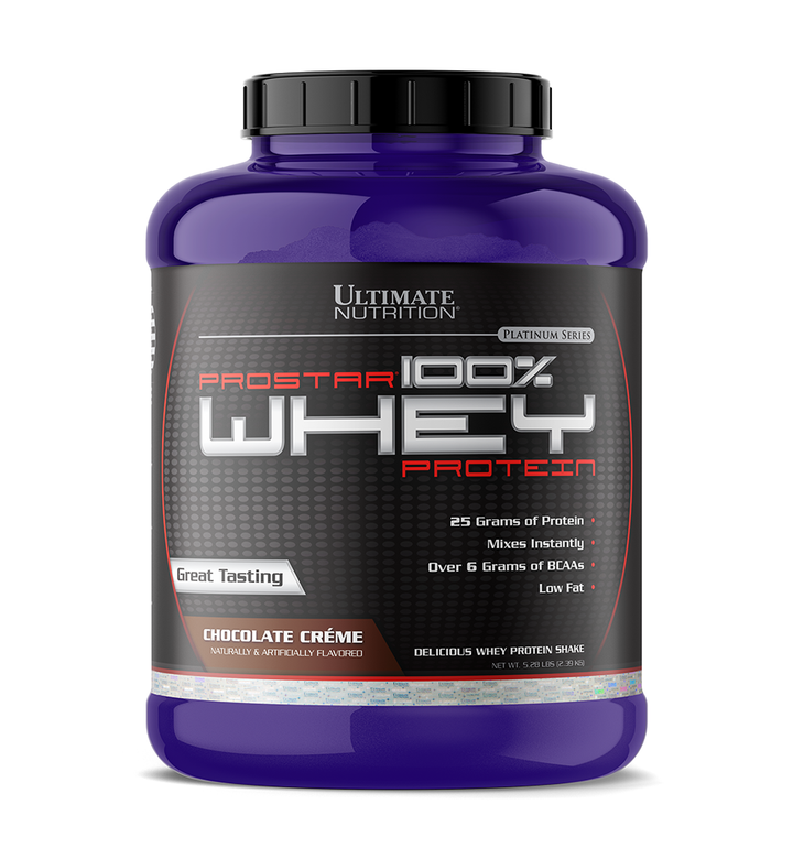 Ultimate Nutrition Prostar 100% Whey Protein - 5.28 lbs