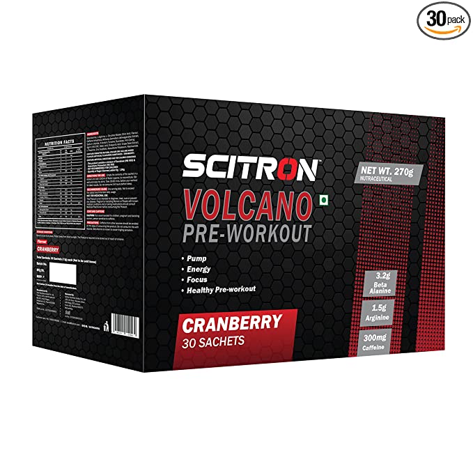 SCITRON Volcano Pre-Workout