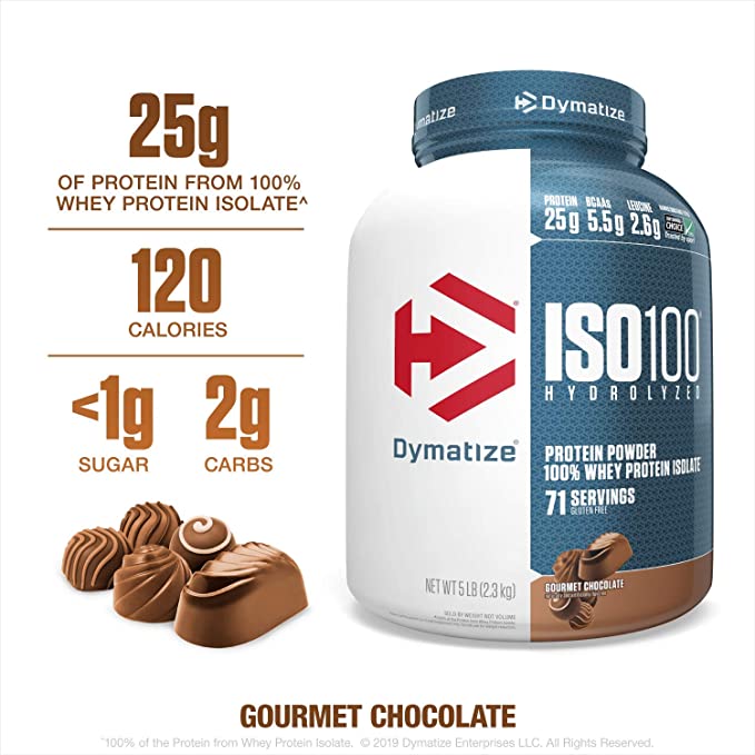 Dymatize ISO100 Hydrolyzed – 100% Whey Protein Isolate