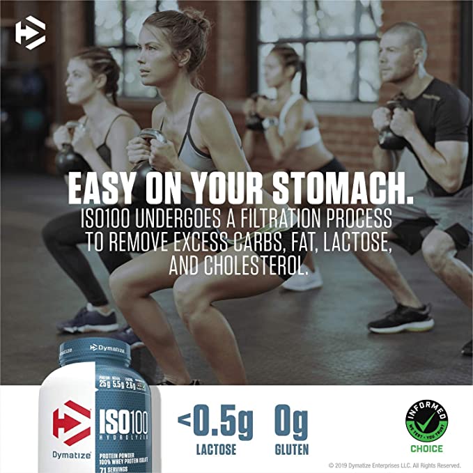 Dymatize ISO100 Hydrolyzed – 100% Whey Protein Isolate