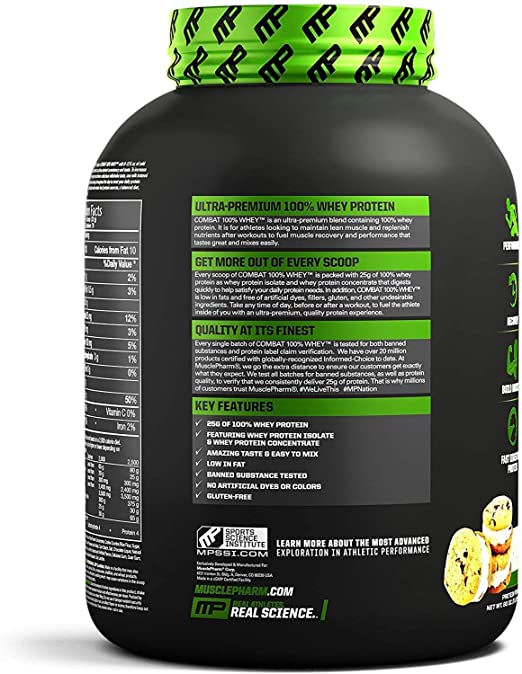 MusclePharm Combat 100% Whey - 5 lbs 2.27kg