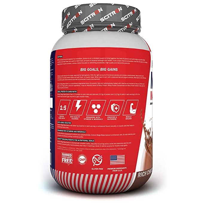 SCITRON MEGA MASS GAINER RICH CHO